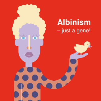 Cover of “Albinism – just a gene”