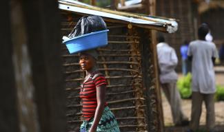 A refugee in Kyangwali.