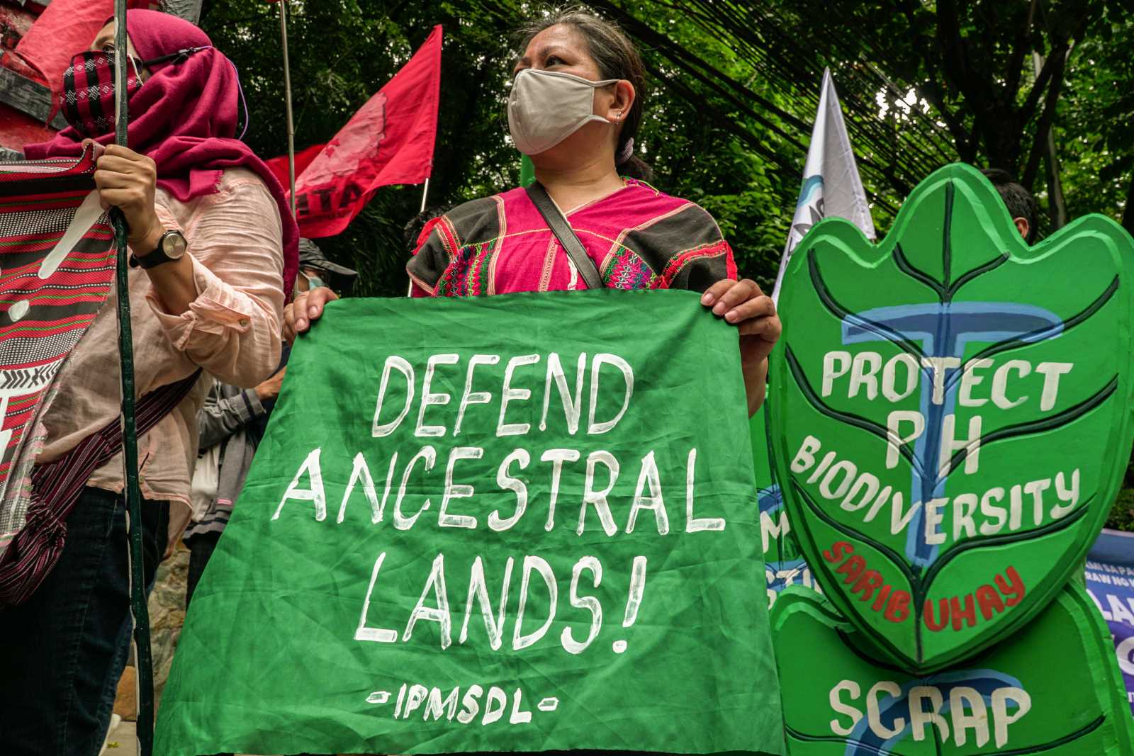 Indigenous people fight for the protection of their land and the environment in the Philippines. 