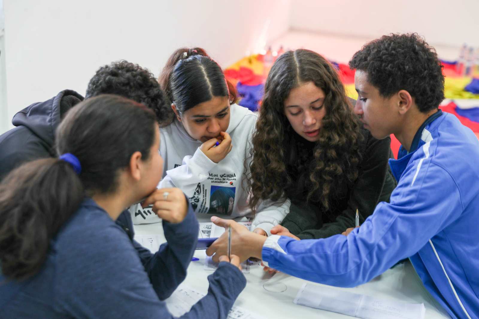Jugendliche bei einem GIZ-Sport-für-Entwicklungs-Training mit dem Ziel der Beschäftigungsförderung in Tunesien.