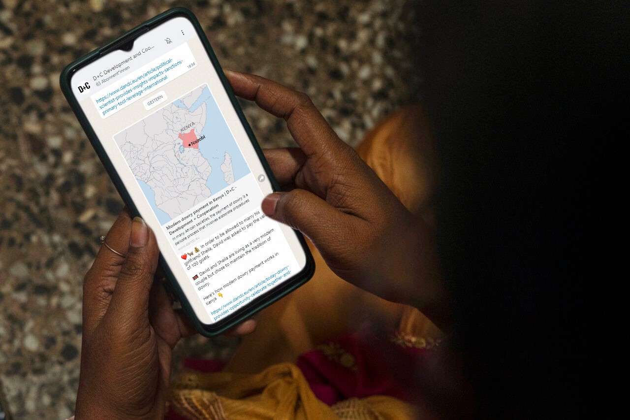 Abonnieren Sie E+Z auf WhatsApp.