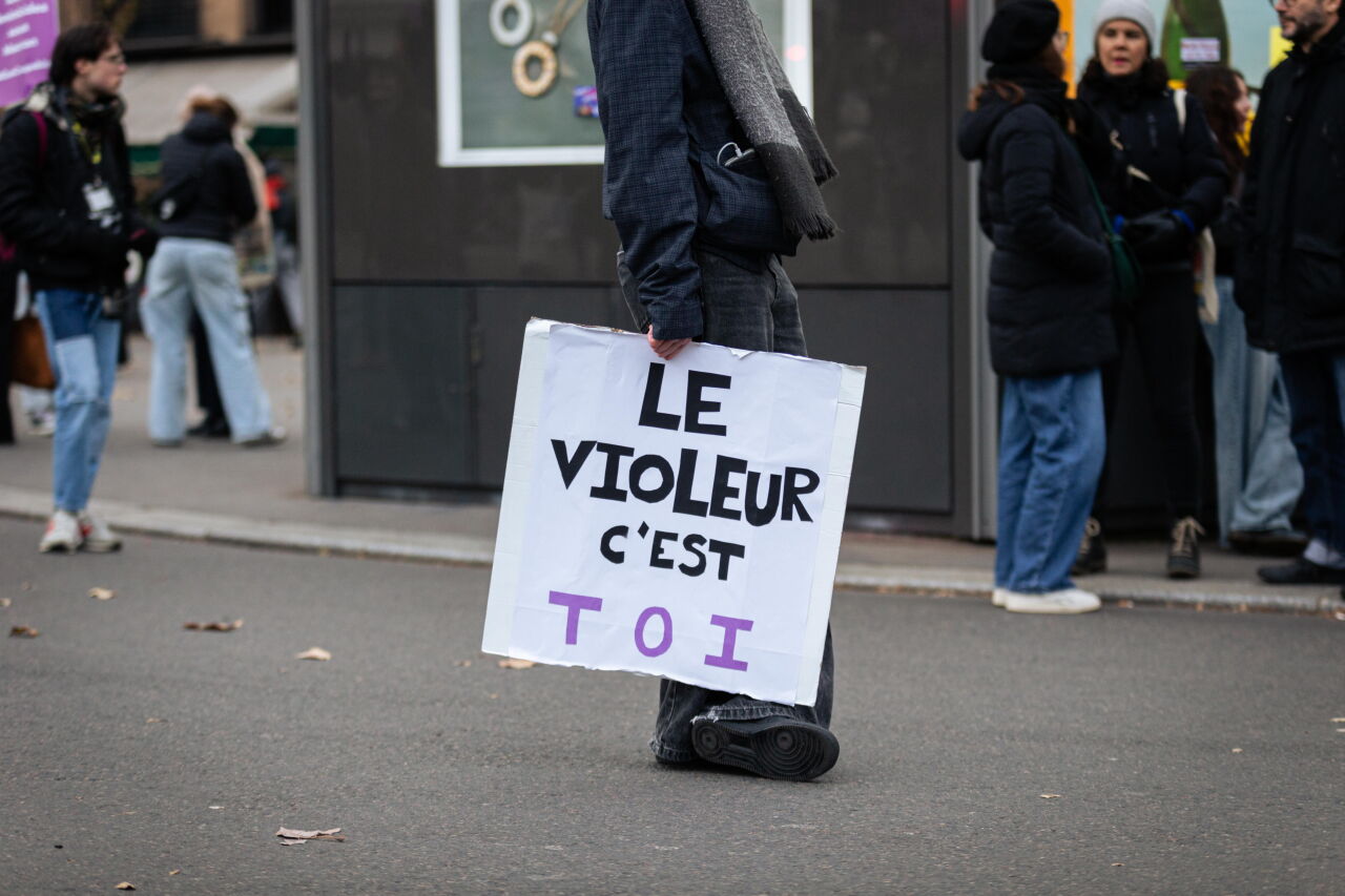 Statements such as “The rapist is you” remind men of their responsibility for the injustice done to women worldwide.