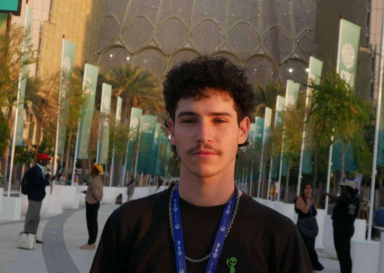 Bruno Sirote, Klimaaktivist aus Argentinien.