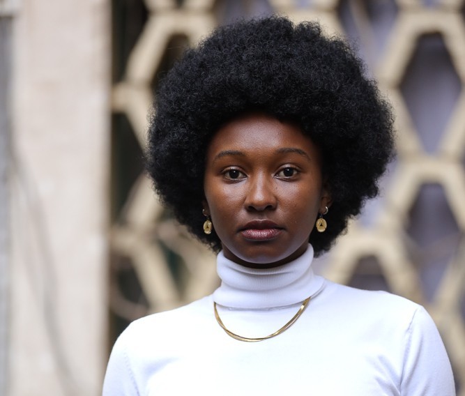 Die Klimaaktivistin Joyce Koech.