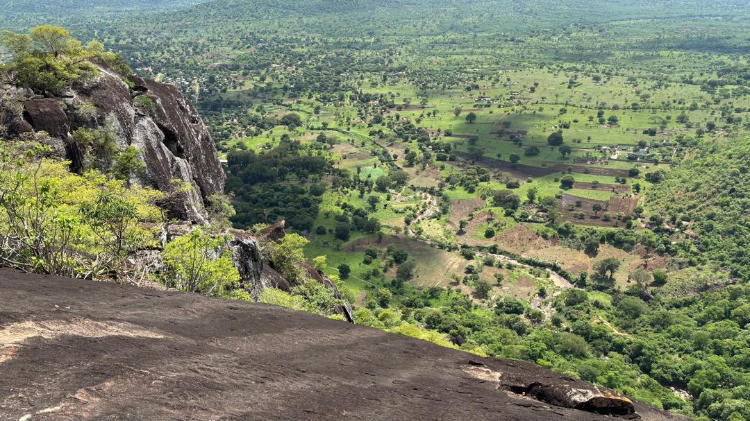 A view of Chukudum, where the twins were born.
