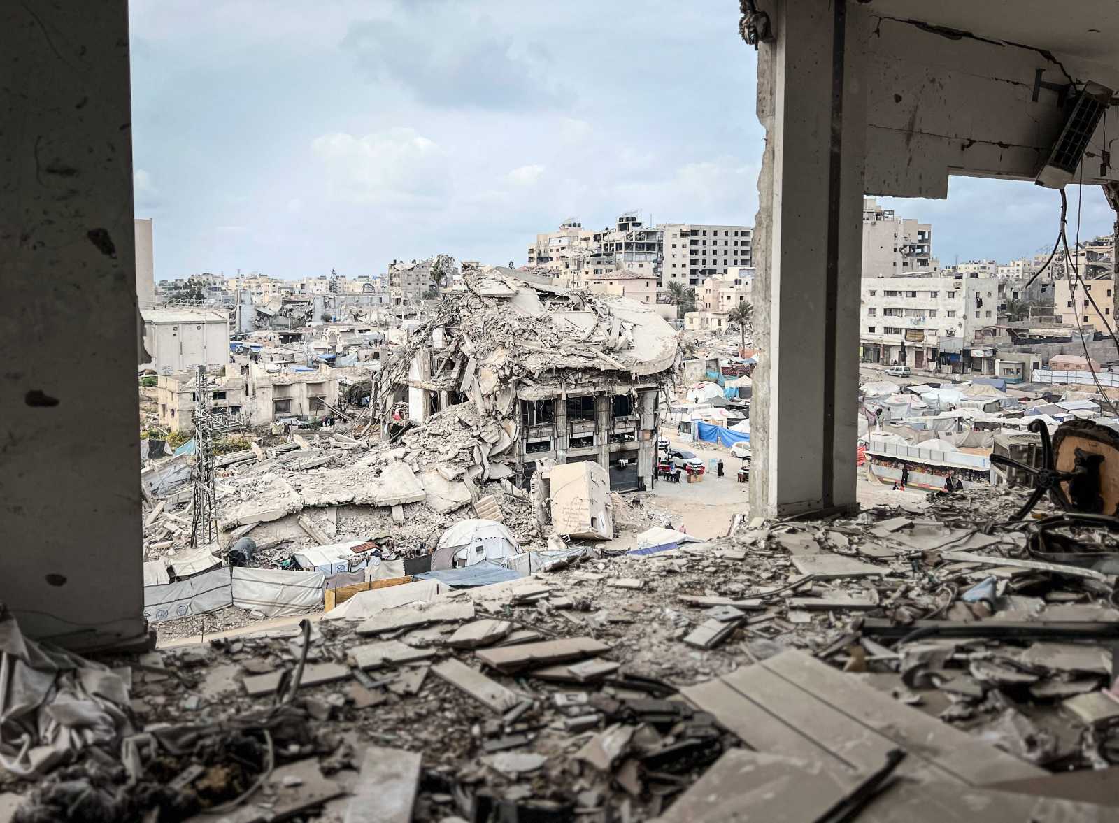 Gaza City on 3 November 2025.