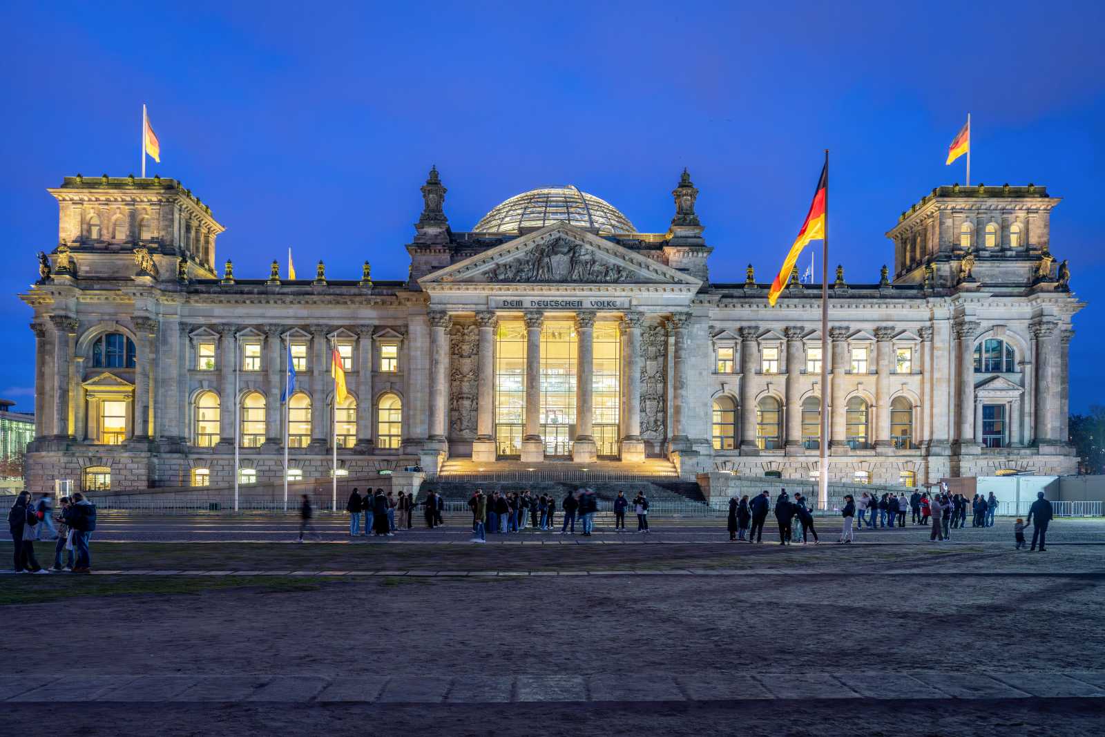 The building of the German Parliament (Bundestag). There are fewer women in Parliament than in the previous legislative period.