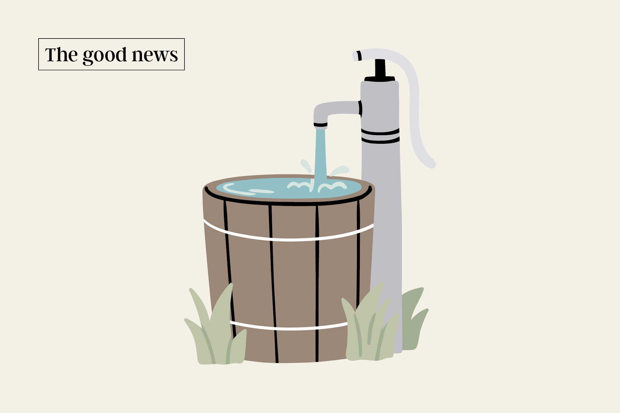 More and more people worldwide gain access to safe drinking water.