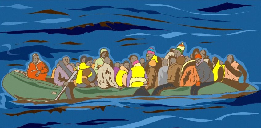 Refugees continue to risk their lives in the Mediterranean Sea.