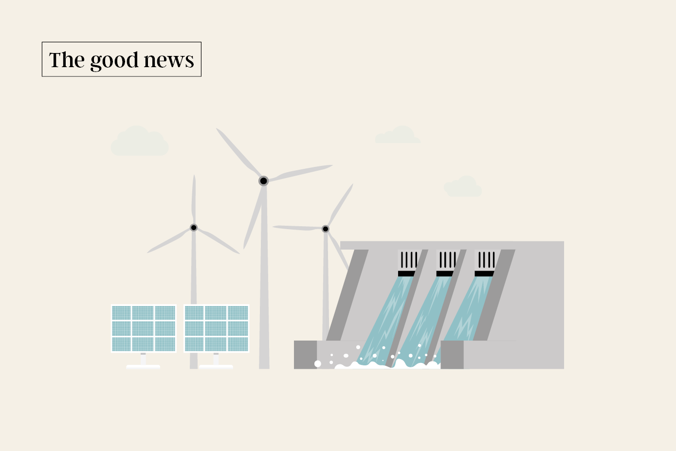 Renewable energy is on the rise.