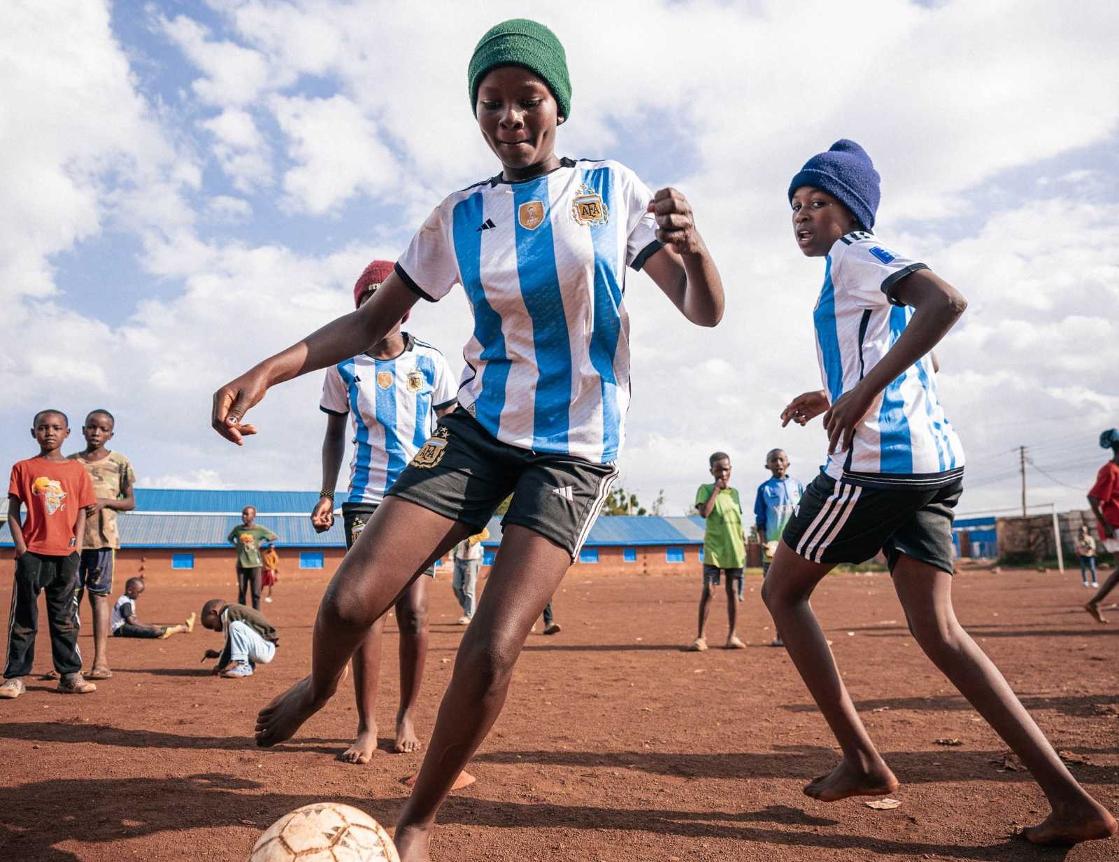 For boys and girls all over the world, football also means having opportunities.