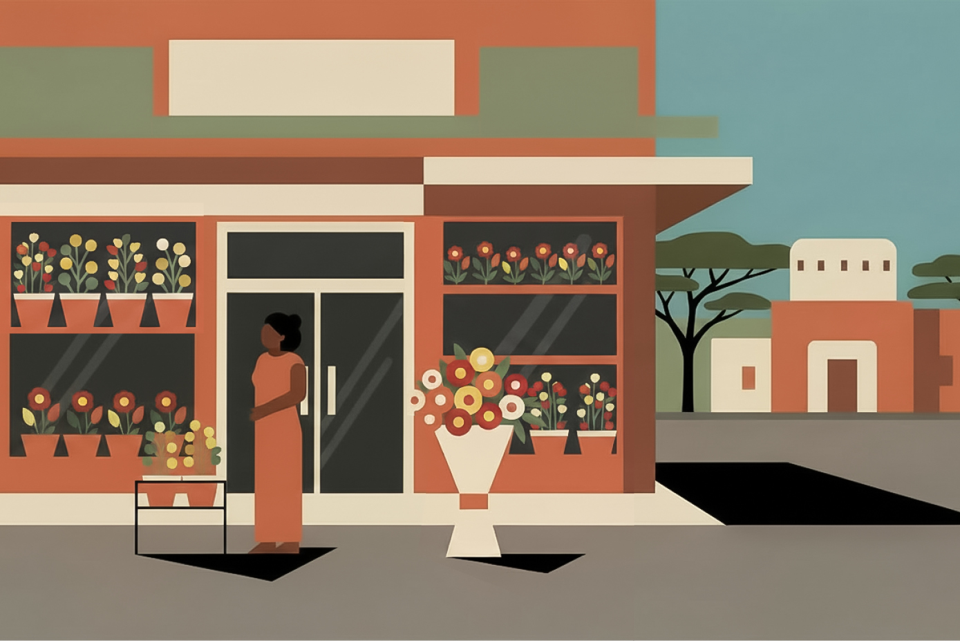Flowers are becoming a luxury in Burundi's capital Bujumbura.