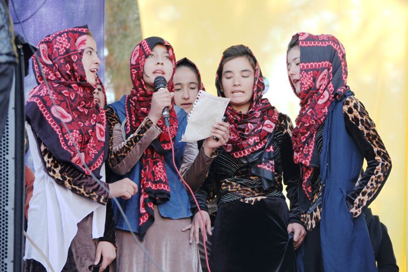 Der ZFD fördert das friedliche Zusammenleben, hier durch ein Kulturfestival im afghanischen Faizabad.