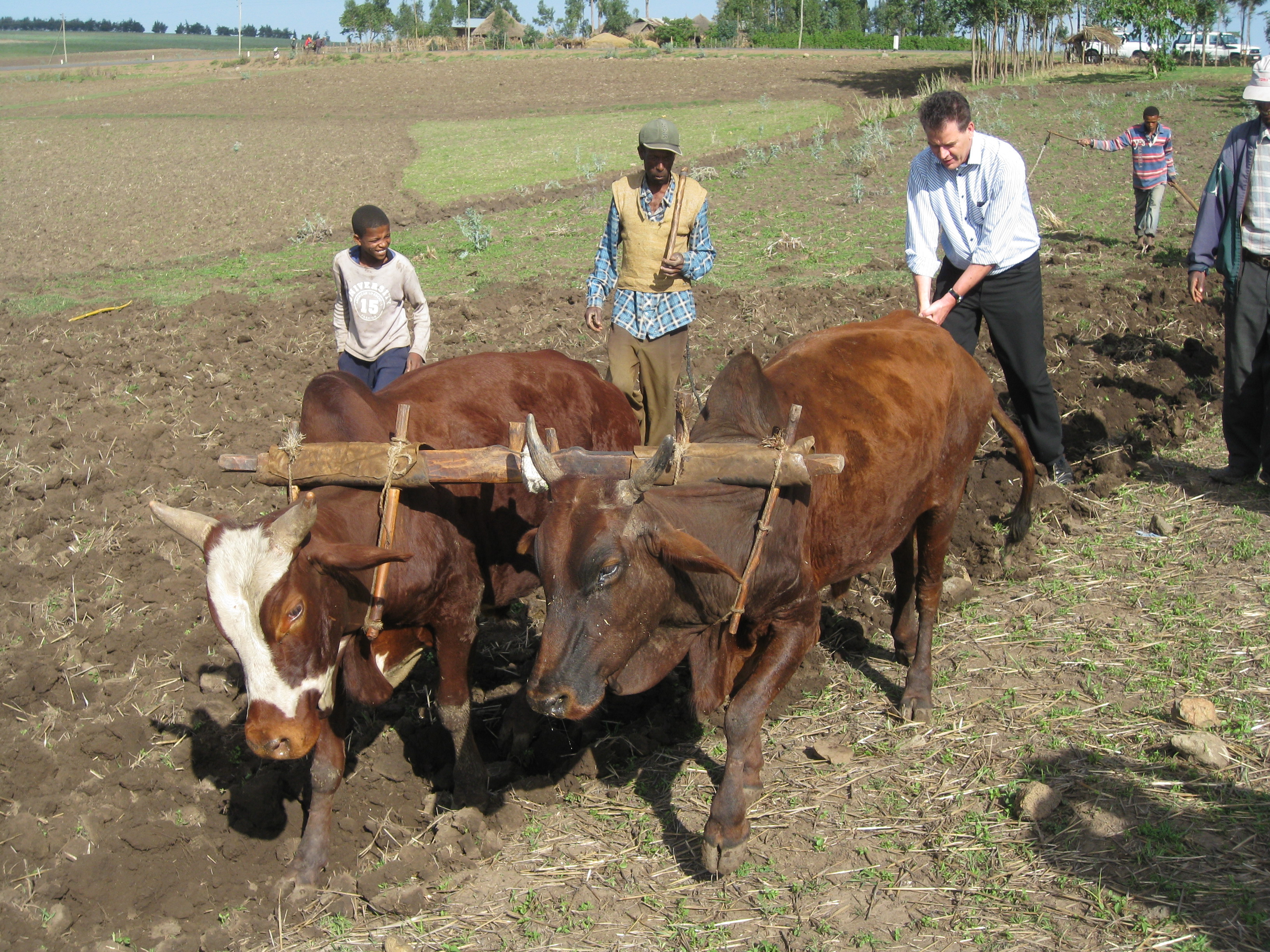 Gerd Müller in Ethiopia in 2010.