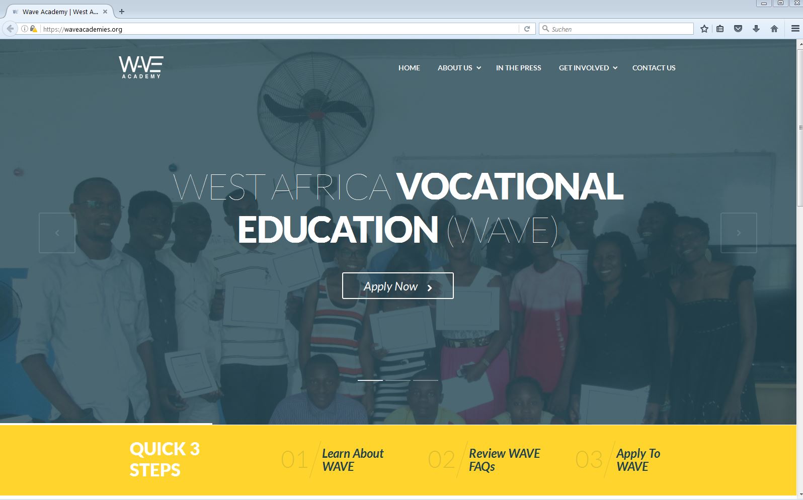 WAVE schafft Perspektiven in Lagos.