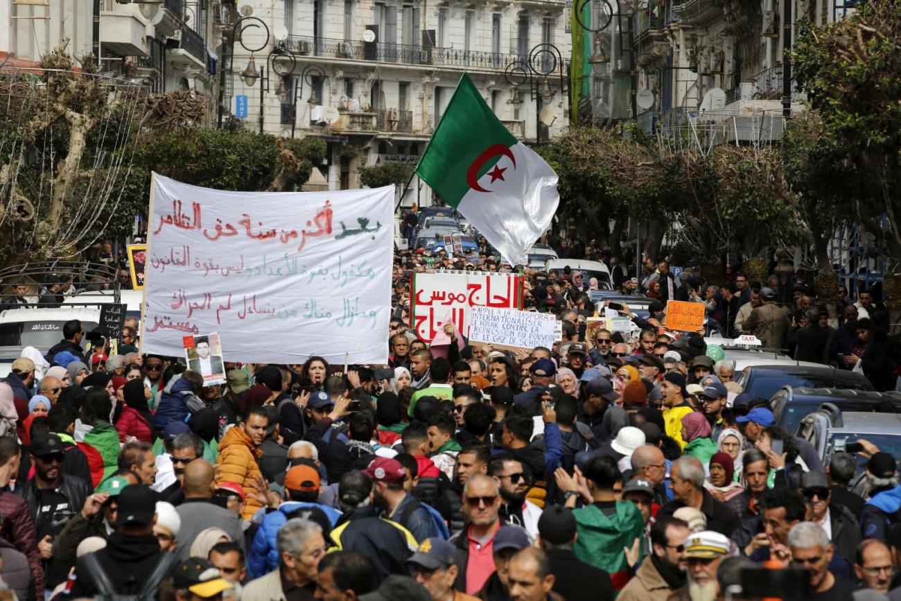 Protestors Still Call For Genuine Democracy In Algeria   Sw Naceur Algerien Web Verfassung 217188655 