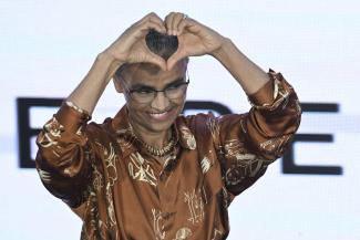 Marina Silva at her inauguration in January.