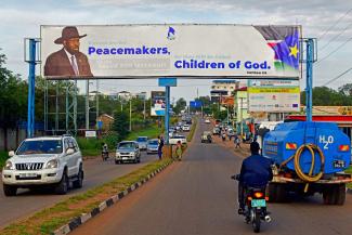 The South Sudanese President Salva Kiir Mayardit, a Dinka, relies on Christian faith as an identity marker to unite his country.