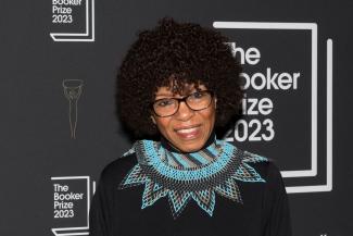 Margaret Busby at the 2023 Booker Prize ceremony in London. 