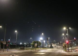 On 14 April, Iran attacked Israel with more than 300 drones and missiles: explosions over Jerusalem.