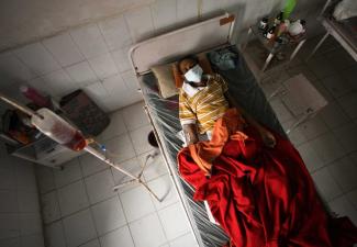 TB patient in the Indian state of Uttar Pradesh.