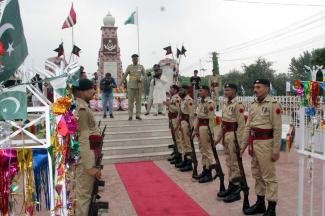 Powerful military celebrating of the “Defence Day” in Lahore in September 2024. 