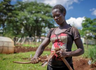 Kenian farmer: as women do most agricultural work in Africa, they would probably have the best investment ideas, but typically lack access to credit. 