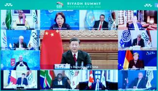 picture alliance / Xinhua News Agency / Rao Aimin In view of the Covid-19 pandemic, the G20 summit of 2020 adopted the Common Framework on Debt Treatment.