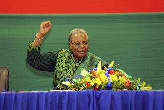 dpa/ASSOCIATED PRESS/Dirk Heinrich Netumbo Nandi-Ndaitwah, Präsidentin Namibias.