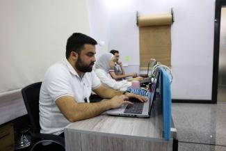 The Quizat office in Damascus.