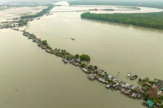 Bangladesh’s coastal areas are vulnerable.