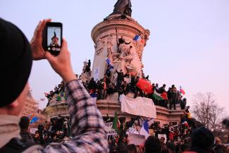 picture-alliance/dpa Over a million people – including many Muslims – rallied in defence of France’s republican values on 11 January.