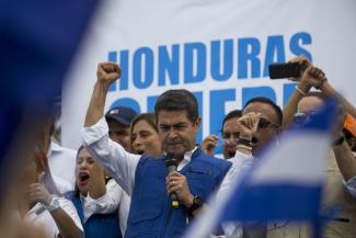 Juan Orlando Hernández is set to stay president of Honduras.