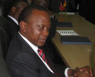 Uhuru Kenyatta möchte Präsident von Kenia werden.