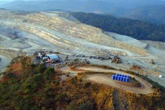 Copper mine in the DR Congo.