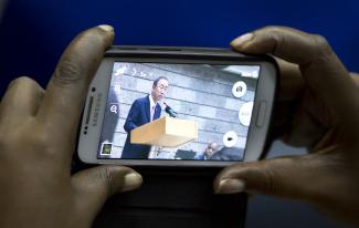 Ben Curtis / AP Photo / picture-alliance Ban Ki-moon in Nairobi in the autumn.