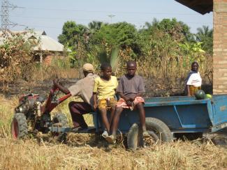 Western development indicators do not cover the large informal sector in Africa: cultivation of watermelon in rural Tanzania.