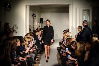 Filippa K fashion show in Berlin. The Swedish brand is a sustainability pioneer.