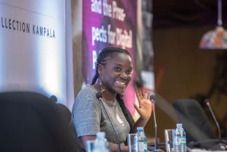 Kenyan author and internet activist Nanjala Nyabola in Kampala in Uganda.