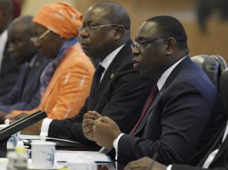 Macky Sall, Senegal’s president, won office in elections, after campaigning against his predecessor Abdoulaye Wade.