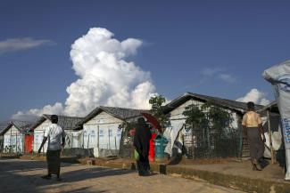 Rohingya refugee camp in Cox’s Bazar.