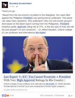 Martin Schulz alias Prof. Dr. Alfred Sanders.