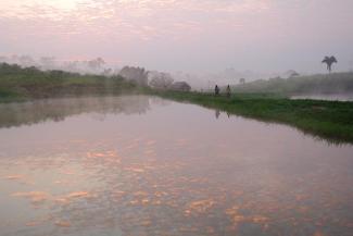 Fischzuchtbecken in Brasilien: Seit den 90er Jahren hat sich die Aquakultur hier verbreitet.