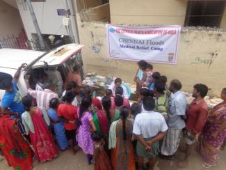 CHAI workers in Chennai in 2015.