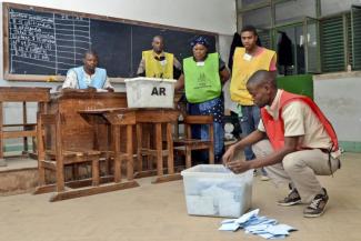 Many people wanted to keep a check on the election process two years ago: polling station.