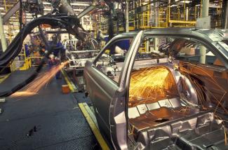 Automated car factory, São Paulo State, Brazil.