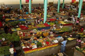 Market hall of COCOVICO.